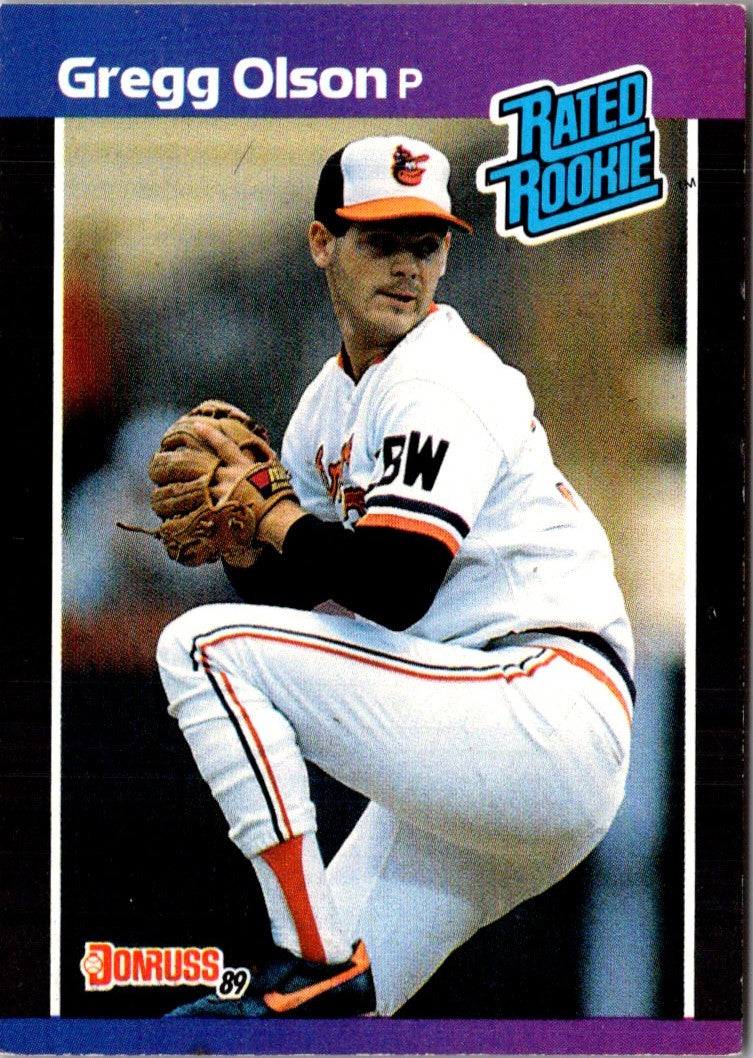 1989 Donruss Gregg Olson