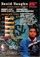1995 Topps Draft Redemption David Vaughn #25