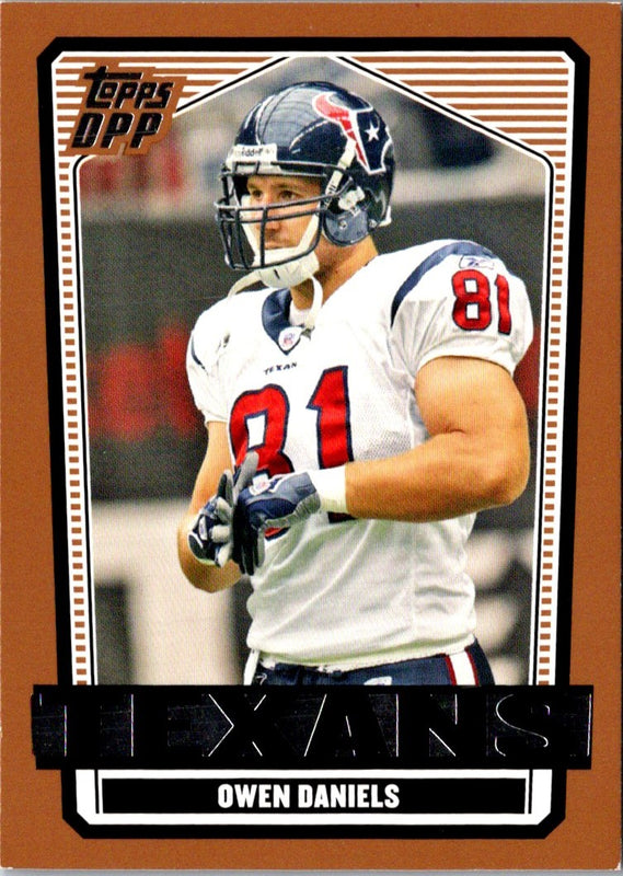 2007 Topps Draft Picks & Prospects Owen Daniels #81