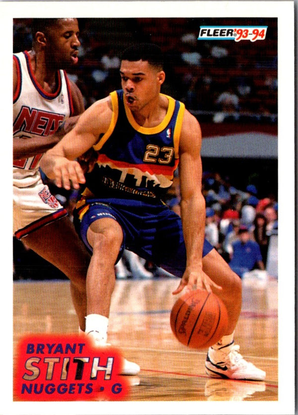 1993 Fleer Bryant Stith #56