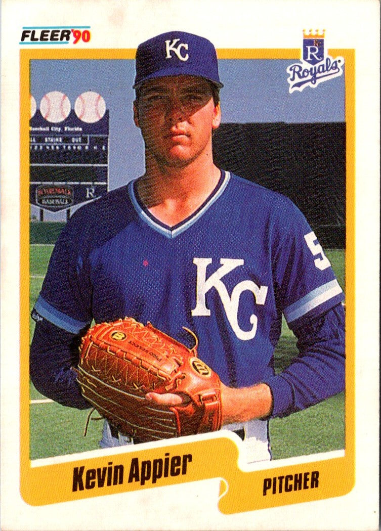 1990 Fleer Kevin Appier