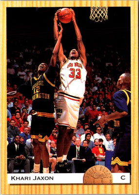 1993 Classic Draft Picks Gold Khari Jaxon #93