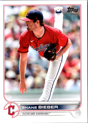 2022 Topps Shane Bieber #21