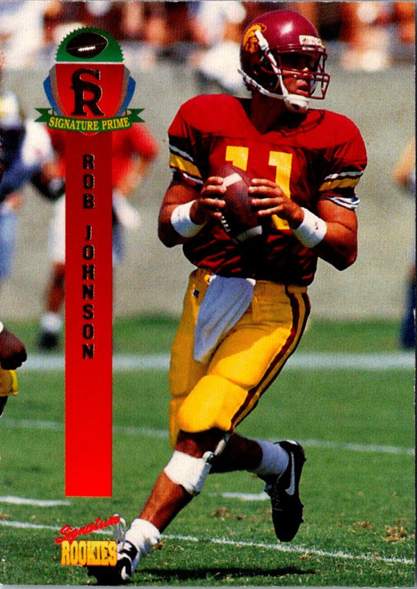 1995 Signature Rookies Prime Rob Johnson #23