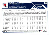 2023 Topps Nolan Jones #129 Rookie