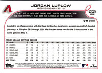 2022 Topps Chrome Update Jordan Luplow #USC26