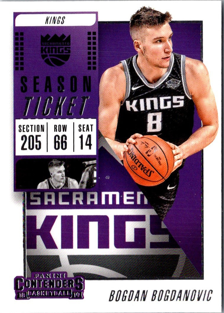 2018 Panini Contenders Bogdan Bogdanovic