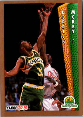 1992 Fleer Derrick McKey #214