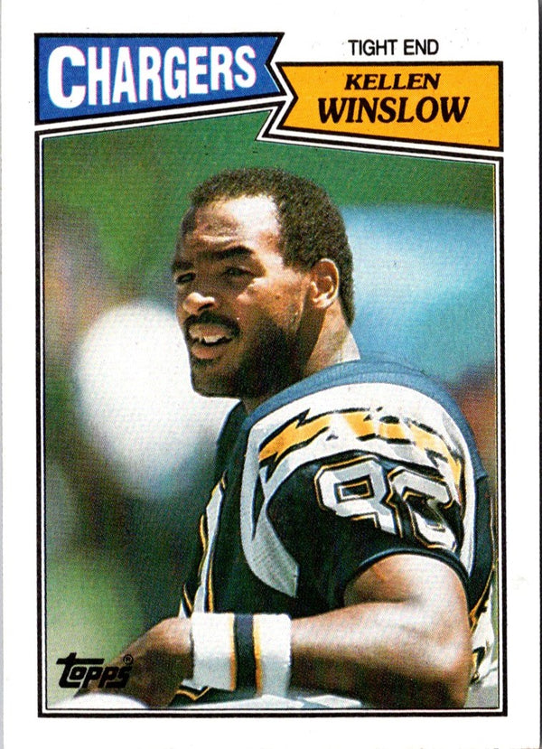 1987 Topps Kellen Winslow #343
