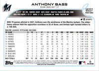 2022 Topps Update Anthony Bass #US227