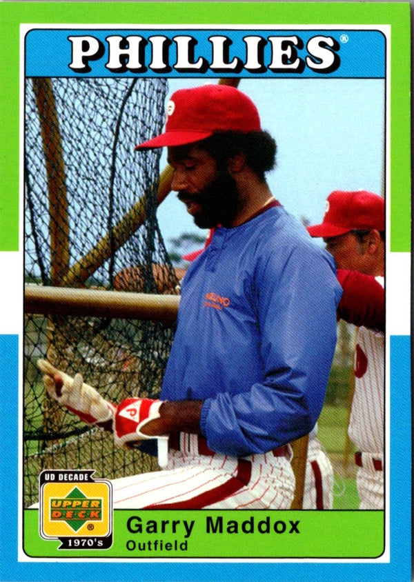 2001 Upper Deck Decade 1970's Garry Maddox #80