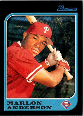 1997 Bowman Marlon Anderson #302