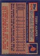 1984 Topps Terry Harper