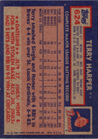 1984 Topps Terry Harper #624