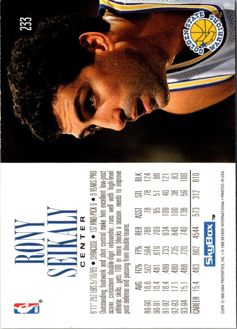 1994 SkyBox Rony Seikaly