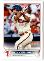 2022 Topps Matt Vierling #316 Rookie