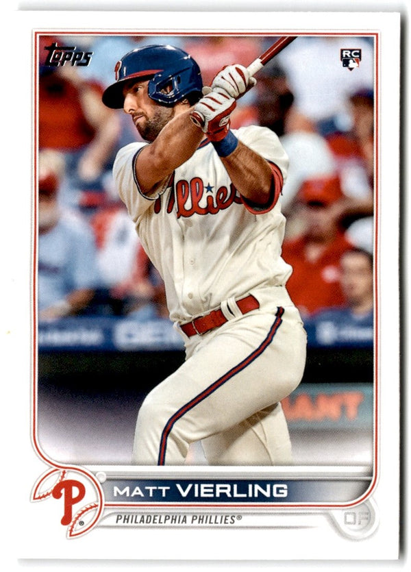 2022 Topps Matt Vierling #316 Rookie