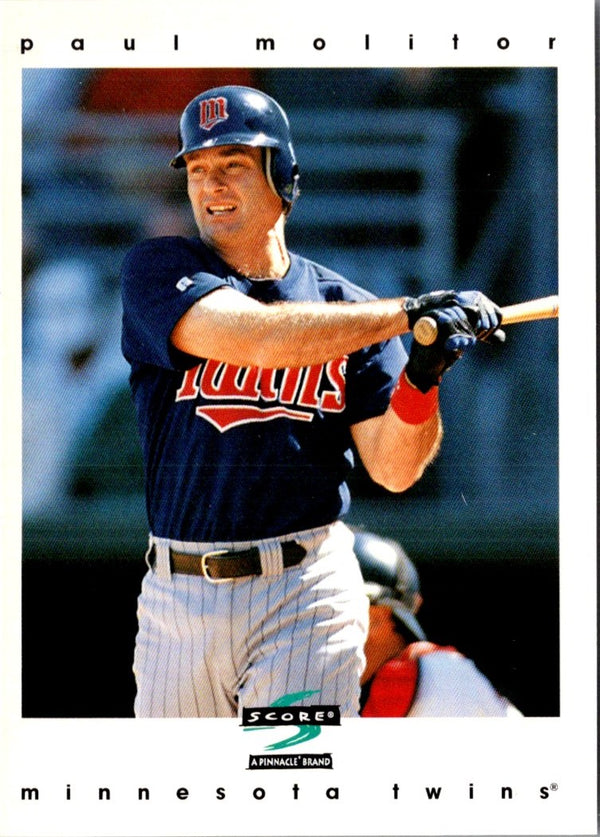 1997 Score Paul Molitor #243
