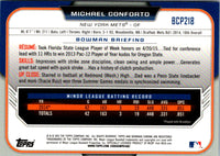 2015 Bowman Chrome Prospects Michael Conforto #BCP218