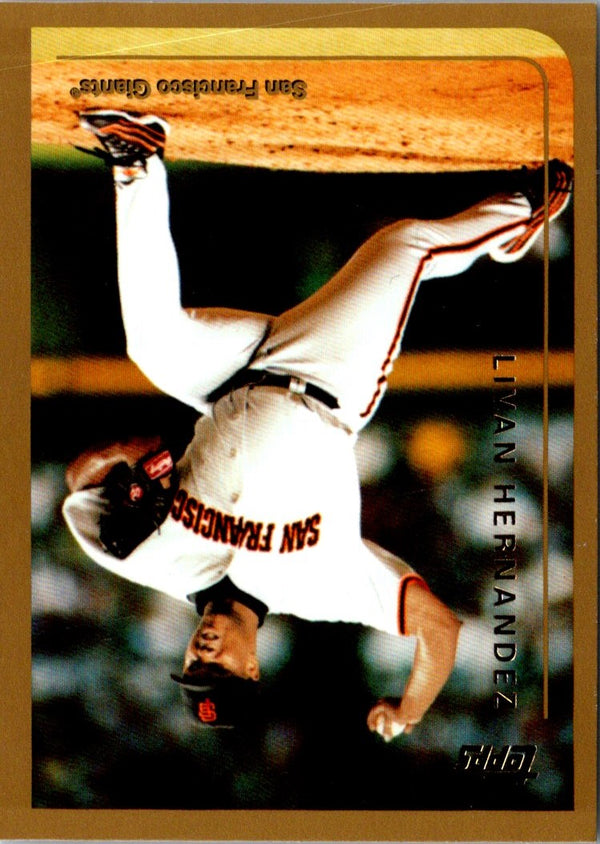 1999 Topps Traded Rookies Livan Hernandez #T114