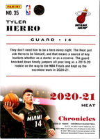 2020 Panini Chronicles Tyler Herro #35