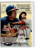 1995 SkyBox E-Motion David Justice #103