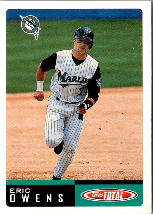 2002 Topps Total Eric Owens #479