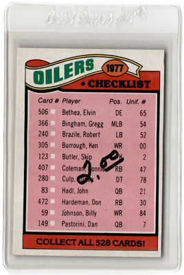 1977 Topps Dan Pastorini #149
