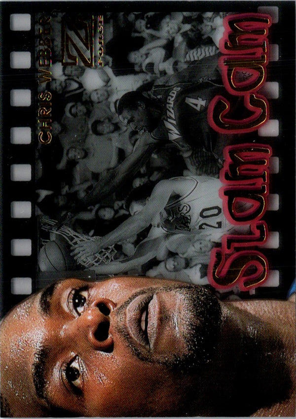 1999 Fleer Mystique Gold Chris Webber #12