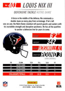 2014 Panini Hot Rookies Louis Nix III