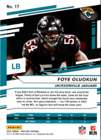 2022 Panini Prestige Foye Oluokun #17