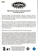 1998 Collector's Choice You Crash the Game Exchange Vladimir Guerrero