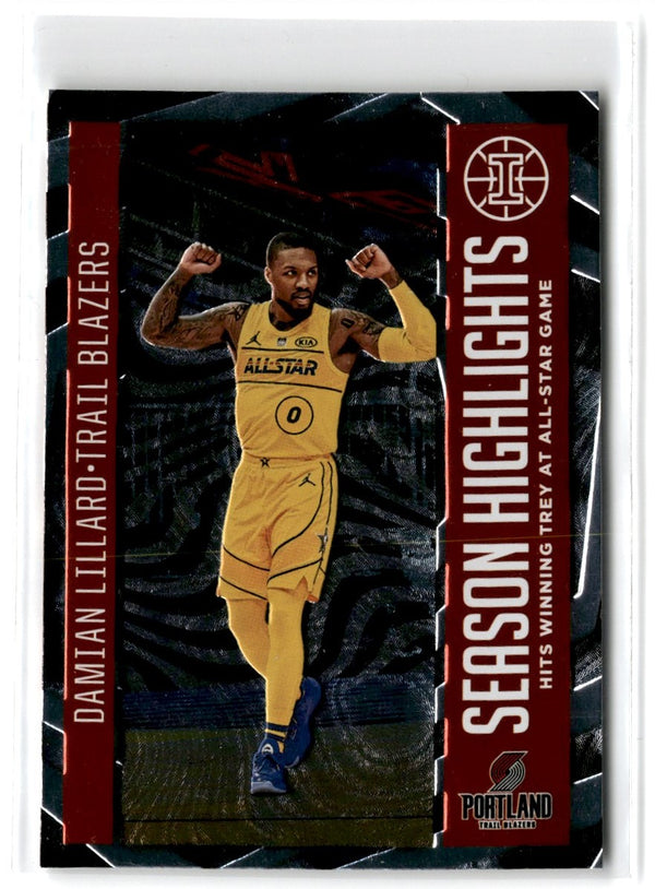 2020 Panini Damian Lillard #82