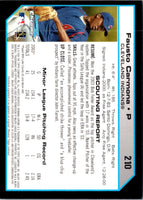 2004 Bowman Chrome Fausto Carmona #210 Rookie