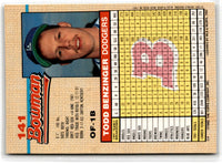 1992 Bowman Todd Benzinger #141