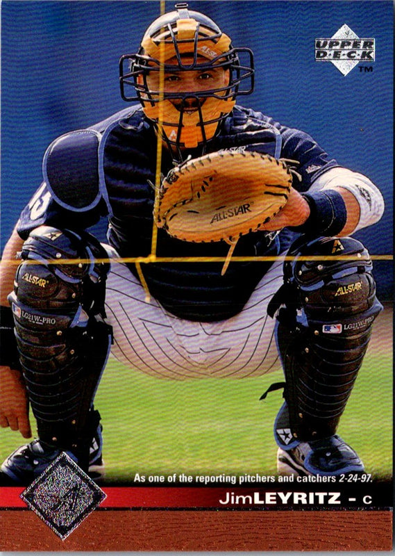 1997 Upper Deck Jim Leyritz #523
