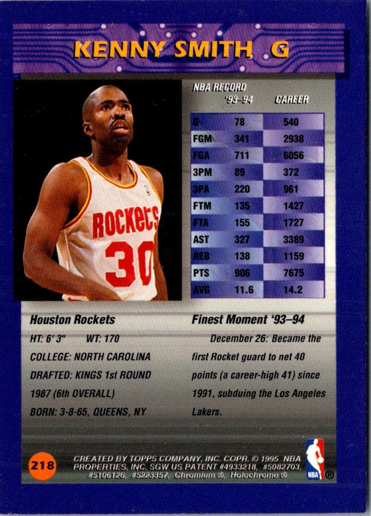 1994 Finest Kenny Smith