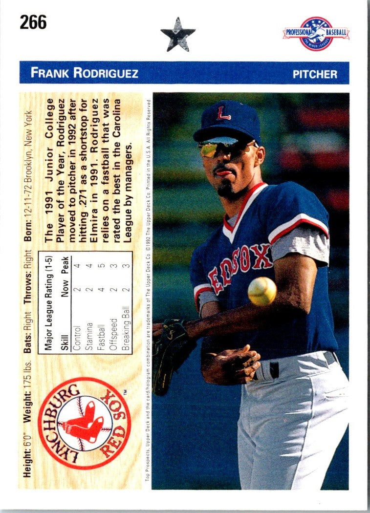 1992 Upper Deck Minors Frank Rodriguez