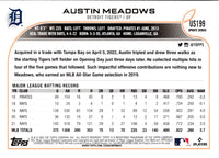 2022 Topps Update Austin Meadows #US199