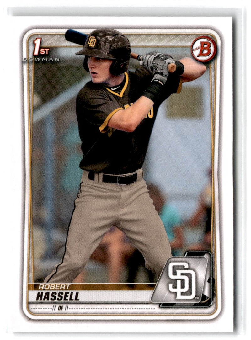 2020 Bowman Draft Robert Hassell