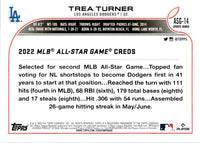 2022 Topps Update 2022 MLB All-Star Game Trea Turner #ASG-14
