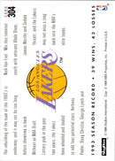 1993 SkyBox Nick Van Exel/George Lynch