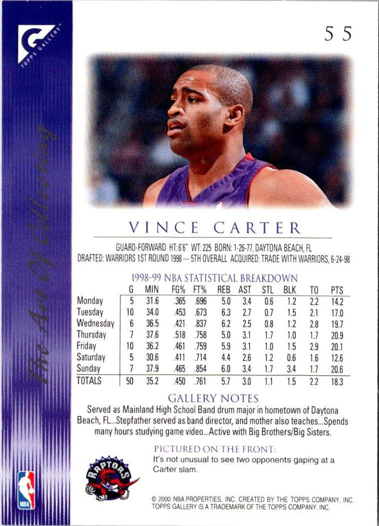 2000 Topps Team USA Vince Carter