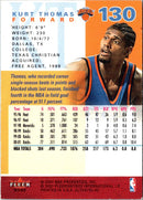 2002 Fleer Platinum Kurt Thomas