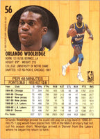 1991 Fleer 3D Acrylic Orlando Woolridge #56