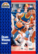 1991 Fleer 3D Acrylic Orlando Woolridge