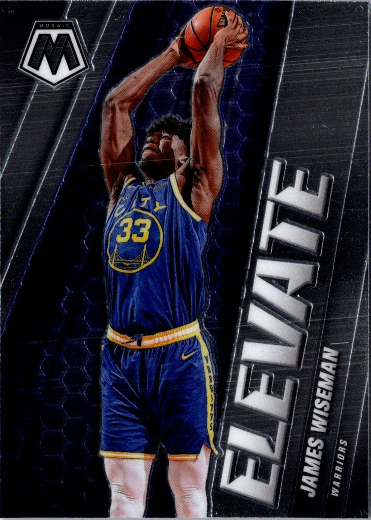 2020 Panini Mosaic Elevate James Wiseman