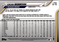 2020 Topps Chrome Update Logan Morrison #U-15