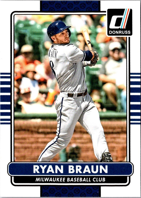 2015 Donruss Ryan Braun #114