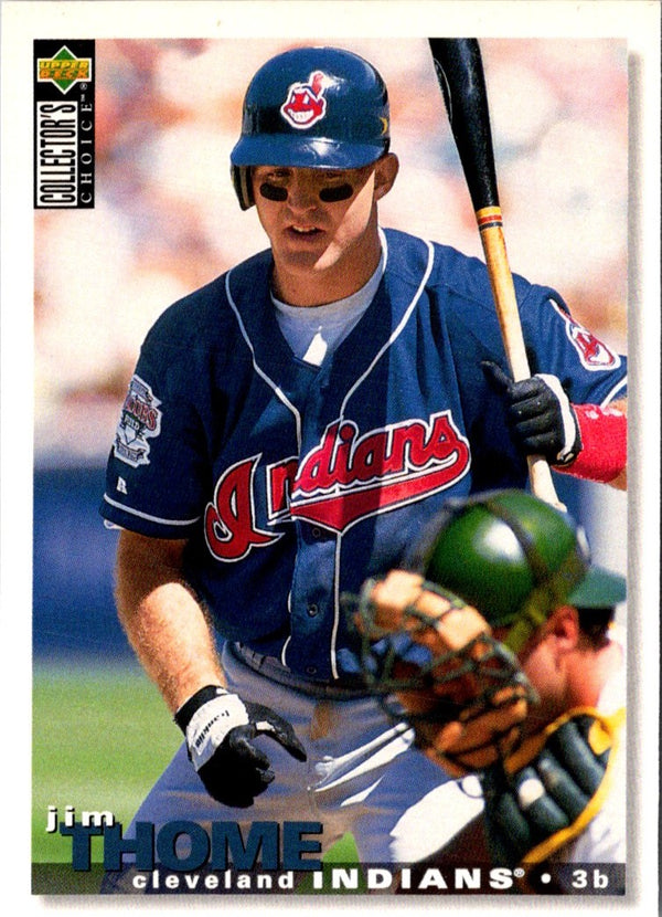 1995 Collector's Choice Silver Signature Jim Thome #268